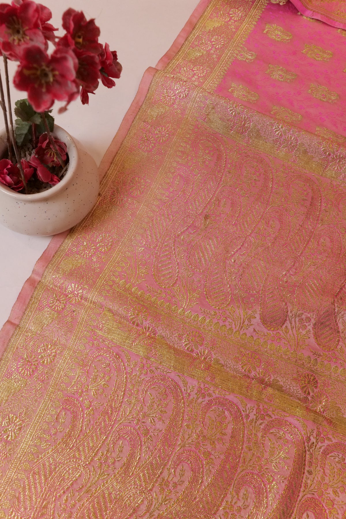 Banarsee Saree Pink